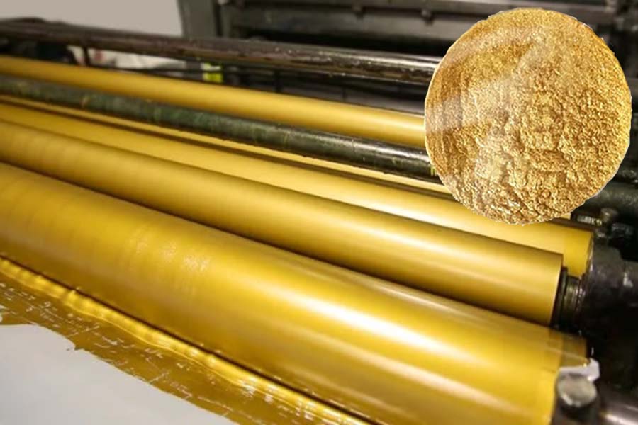 Causas e medidas preventivas de descoloração da impressão offset de cor dourada