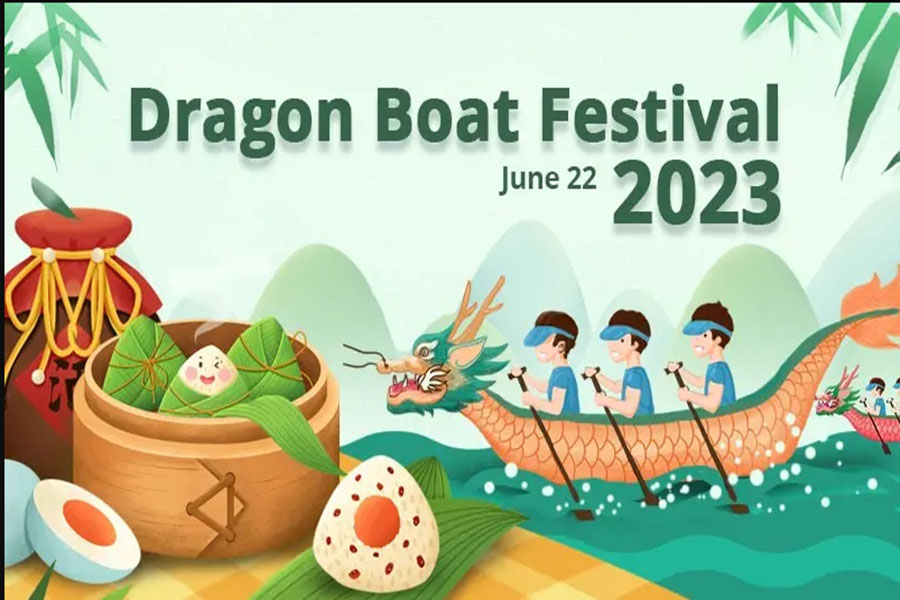 Aviso do feriado do Dragon Boat Festival em 2023